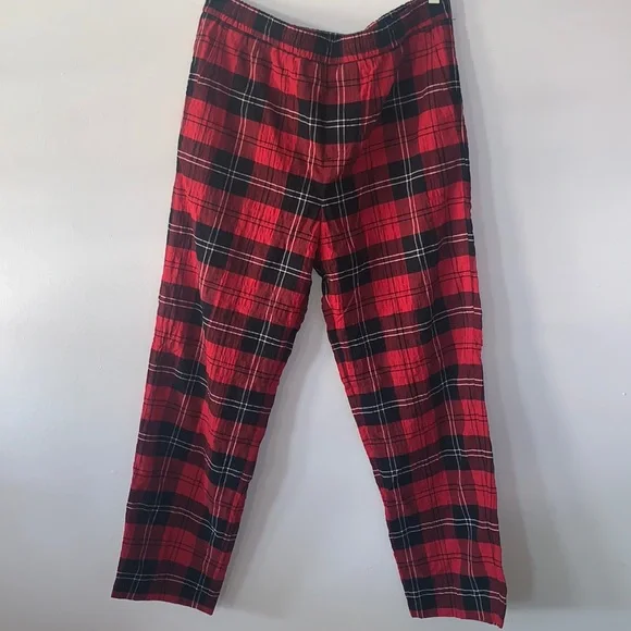 Simone Rocha x H&M Red Plaid Pants (Size Medium) - Picture 2 of 8